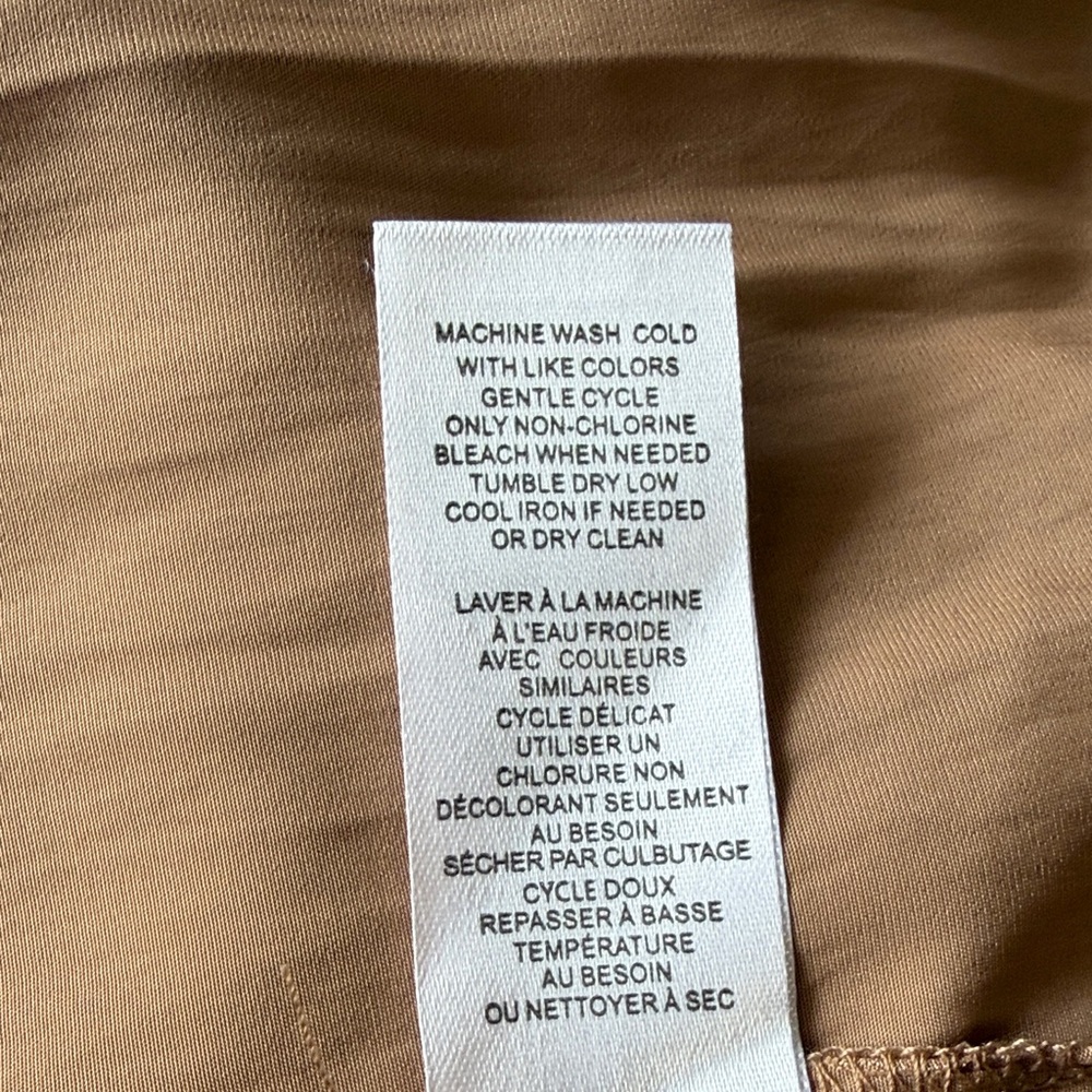T Tahari Tan Maxi Skirt - S - Picture 4 of 5